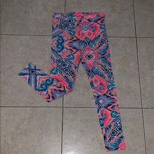 Lilly Pulitzer Maia Leggings in Solar Opposite